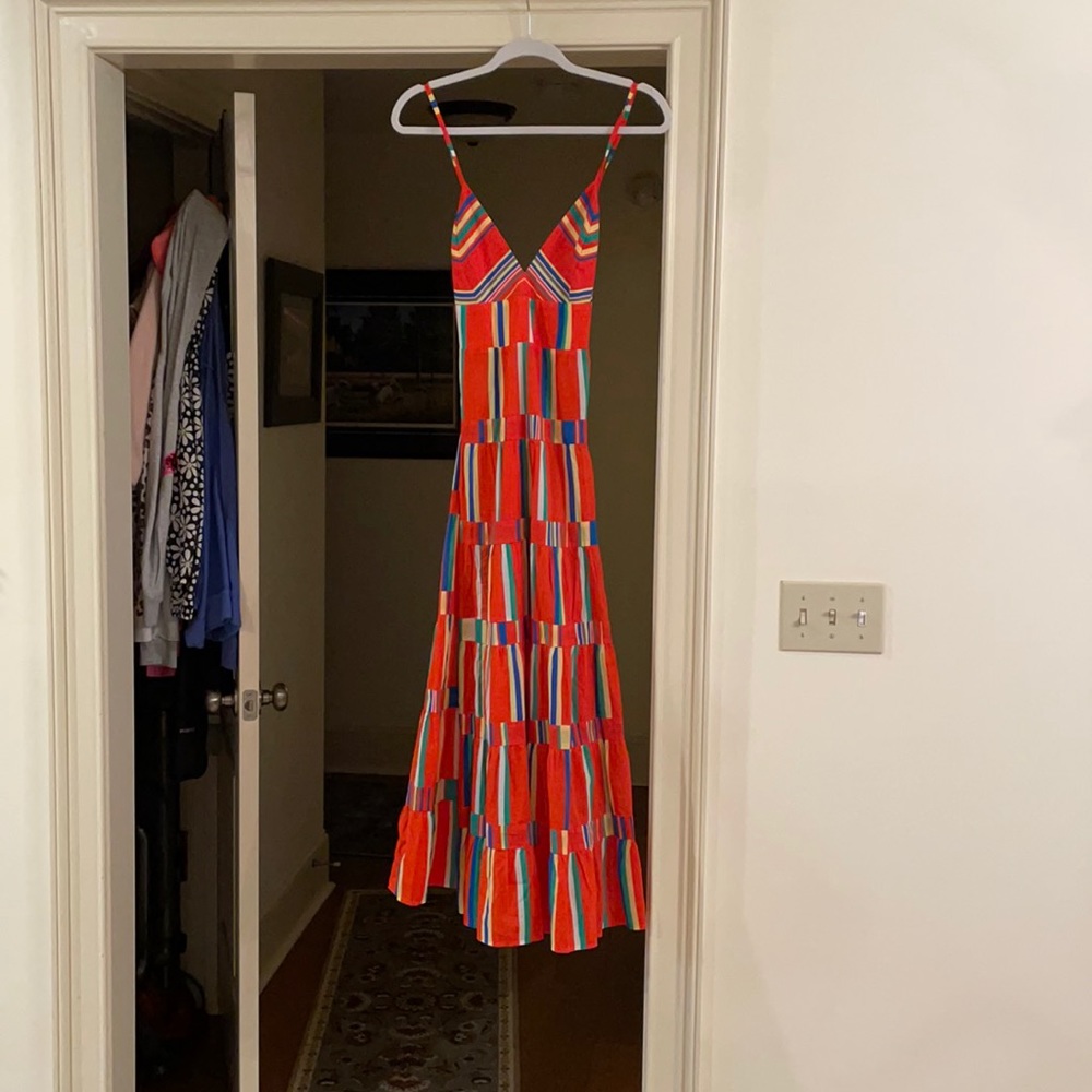 Women’s size M J.Crew maxi dress with tags